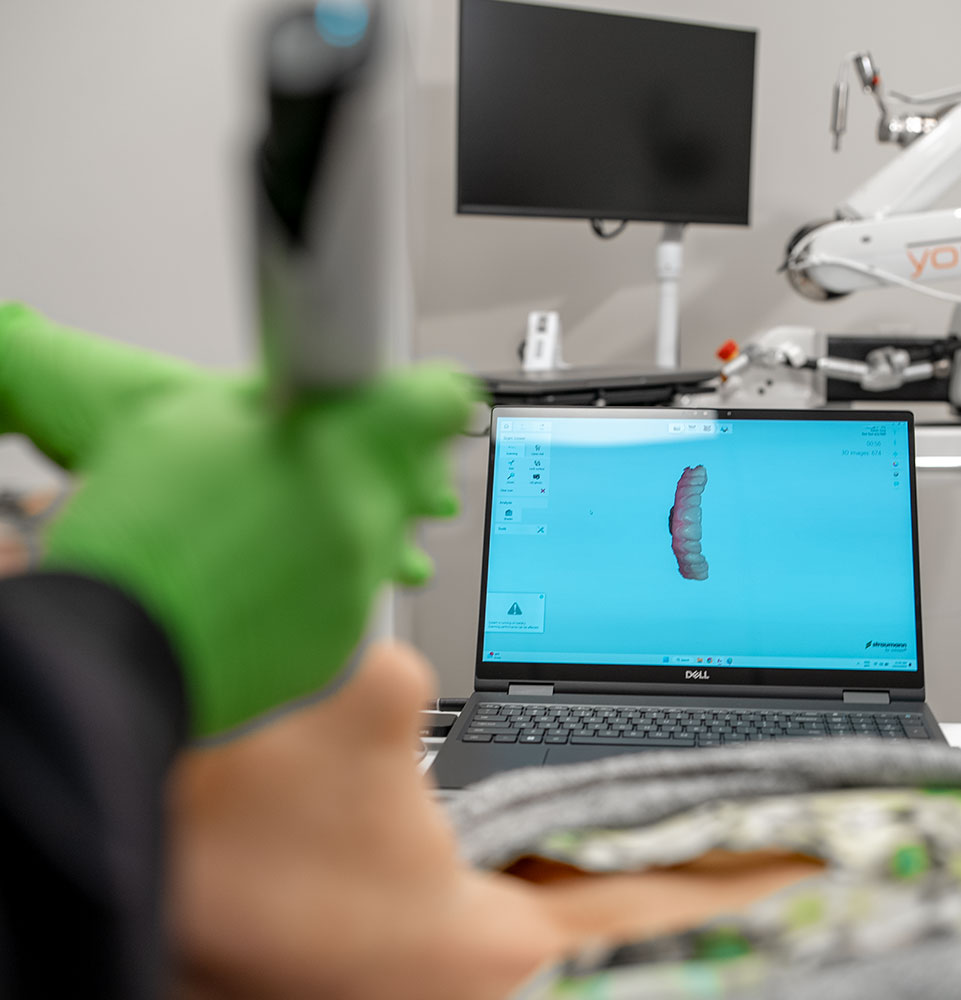 doctor with scanner