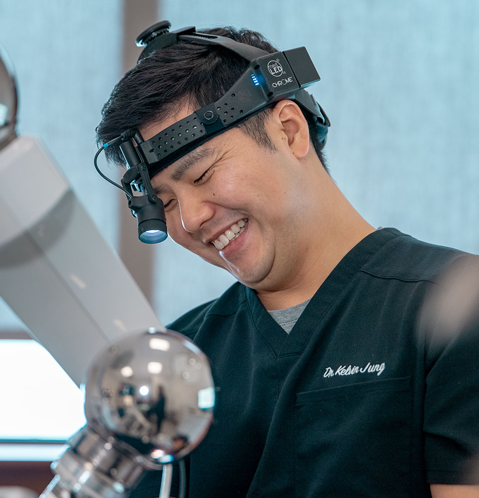dr jung with laser or other robot device