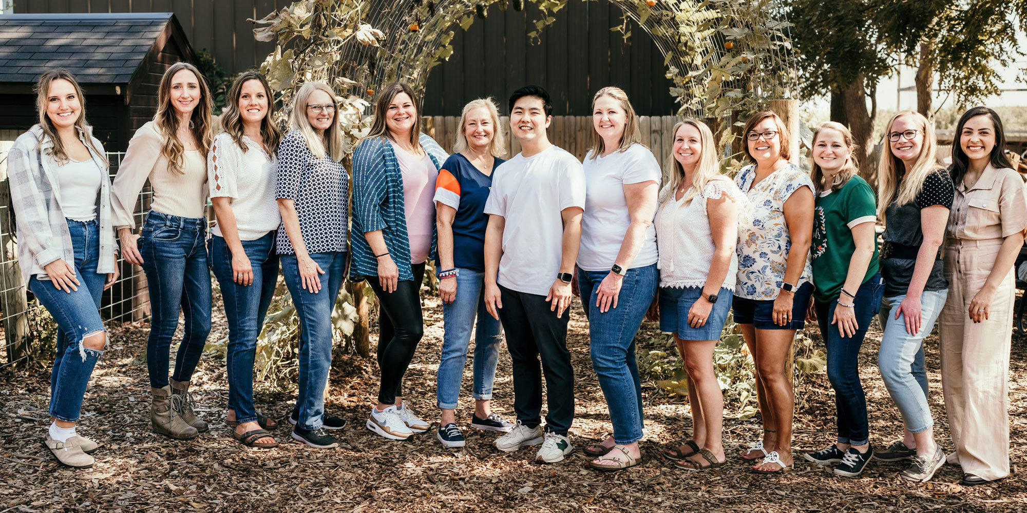 q dental together group photo
